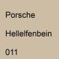 Preview: Porsche, Hellelfenbein, 011.