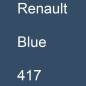 Preview: Renault, Blue, 417.