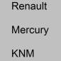 Preview: Renault, Mercury, KNM.