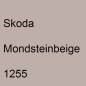 Preview: Skoda, Mondsteinbeige, 1255.