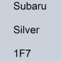 Preview: Subaru, Silver, 1F7.