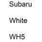 Preview: Subaru, White, WH5.