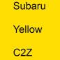 Preview: Subaru, Yellow, C2Z.