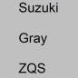 Preview: Suzuki, Gray, ZQS.