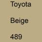 Preview: Toyota, Beige, 489.