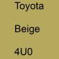 Preview: Toyota, Beige, 4U0.