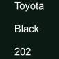 Preview: Toyota, Black, 202.