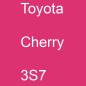 Preview: Toyota, Cherry, 3S7.