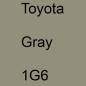 Preview: Toyota, Gray, 1G6.