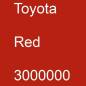 Preview: Toyota, Red, 3000000.