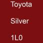 Preview: Toyota, Silver, 1L0.