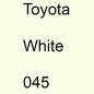 Preview: Toyota, White, 045.