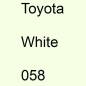 Preview: Toyota, White, 058.