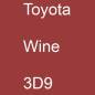 Preview: Toyota, Wine, 3D9.