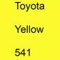 Preview: Toyota, Yellow, 541.