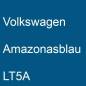 Preview: Volkswagen, Amazonasblau, LT5A.