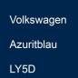 Preview: Volkswagen, Azuritblau, LY5D.