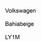 Preview: Volkswagen, Bahiabeige, LY1M.