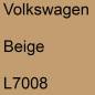 Preview: Volkswagen, Beige, L7008.