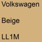 Preview: Volkswagen, Beige, LL1M.