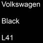 Preview: Volkswagen, Black, L41.