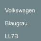 Preview: Volkswagen, Blaugrau, LL7B.