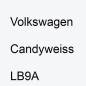 Preview: Volkswagen, Candyweiss, LB9A.