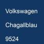 Preview: Volkswagen, Chagallblau, 9524.