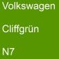 Preview: Volkswagen, Cliffgrün, N7.