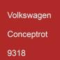 Preview: Volkswagen, Conceptrot, 9318.