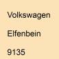 Preview: Volkswagen, Elfenbein, 9135.