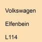 Preview: Volkswagen, Elfenbein, L114.