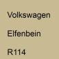 Preview: Volkswagen, Elfenbein, R114.