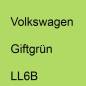 Preview: Volkswagen, Giftgrün, LL6B.