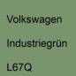 Preview: Volkswagen, Industriegrün, L67Q.