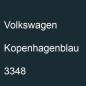 Preview: Volkswagen, Kopenhagenblau, 3348.