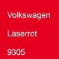 Preview: Volkswagen, Laserrot, 9305.