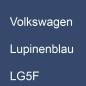 Preview: Volkswagen, Lupinenblau, LG5F.