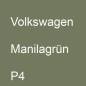 Preview: Volkswagen, Manilagrün, P4.