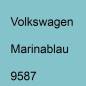 Preview: Volkswagen, Marinablau, 9587.