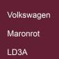 Preview: Volkswagen, Maronrot, LD3A.