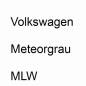 Preview: Volkswagen, Meteorgrau, MLW.