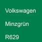 Preview: Volkswagen, Minzgrün, R629.