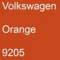 Preview: Volkswagen, Orange, 9205.