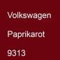 Preview: Volkswagen, Paprikarot, 9313.