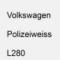 Preview: Volkswagen, Polizeiweiss, L280.