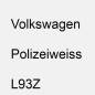 Preview: Volkswagen, Polizeiweiss, L93Z.