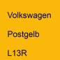 Preview: Volkswagen, Postgelb, L13R.