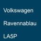 Preview: Volkswagen, Ravennablau, LA5P.