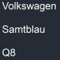 Preview: Volkswagen, Samtblau, Q8.